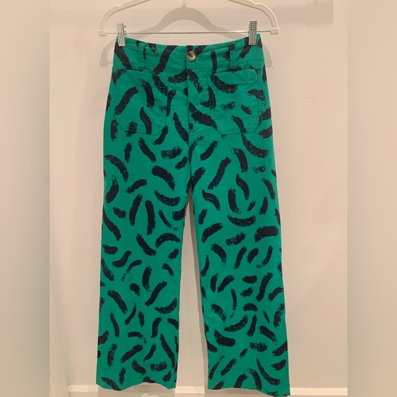 Collette cropped wide leg pants by Anthropologie - Picture 1 of 4